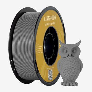 Филамент Kingroon PLA Basic пластик для 3D принтера 1 кг 1.75 мм серый