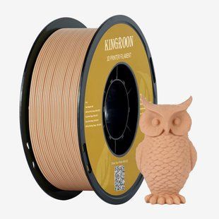 Филамент Kingroon PLA Basic пластик для 3D принтера 1 кг 1.75 мм телесный