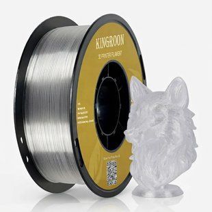 Філамент Kingroon PETG пластик для 3D принтера 1 кг 1.75 мм натуральний