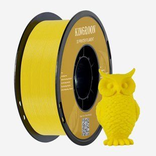 Філамент Kingroon PLA Basic пластик для 3D принтера 1 кг 1.75 мм жовтий