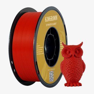 Філамент Kingroon PLA Basic пластик для 3D принтера 1 кг 1.75 мм червоний