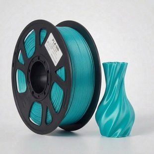 Філамент Kingroon PLA  Silk пластик для 3D принтера  1 кг 1.75 мм зелений