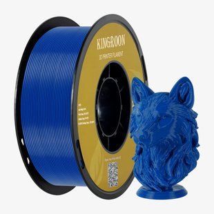 Філамент Kingroon PETG пластик для 3D принтера 1 кг 1.75 мм синій