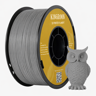 Філамент Kingroon PLA Basic пластик для 3D принтера 3 кг 1.75 мм сірий